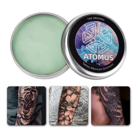 15 г ATOMUS Tattoo Cream Быстрозаживляющая эффективная профессиональная мазь для ухода за татуировками для личного использования