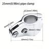 Heavy Duty Boat Top Hinged Jaw Slide Clamp Yacht Awning Accessories  Practical Support