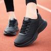 Fashion Autumn Winter Leather Sneakers Black Casual Shoes For Women Tennis Non-slip Women Sneakers Waterproof Sports Shoes Female