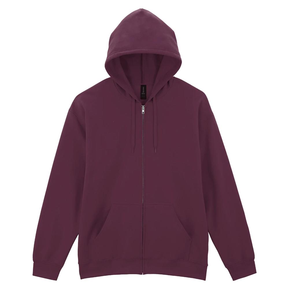 Gildan Мужская толстовка Softstyle Midweight Full Zip Hoodie