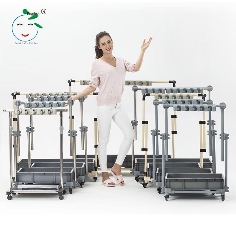 GoodbabyHolder Передвижная стойка для хранения швабр и метел