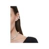 Swarovski Серьги-гвоздики Millenia из металла Унисекс Серьги Серебряные 5613641