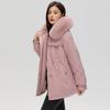 Inner Lining with Plush and Thickened Style To Overcome Cotton Jacket Women's Winter Wear Large Fur Collar New Cotton Jacket