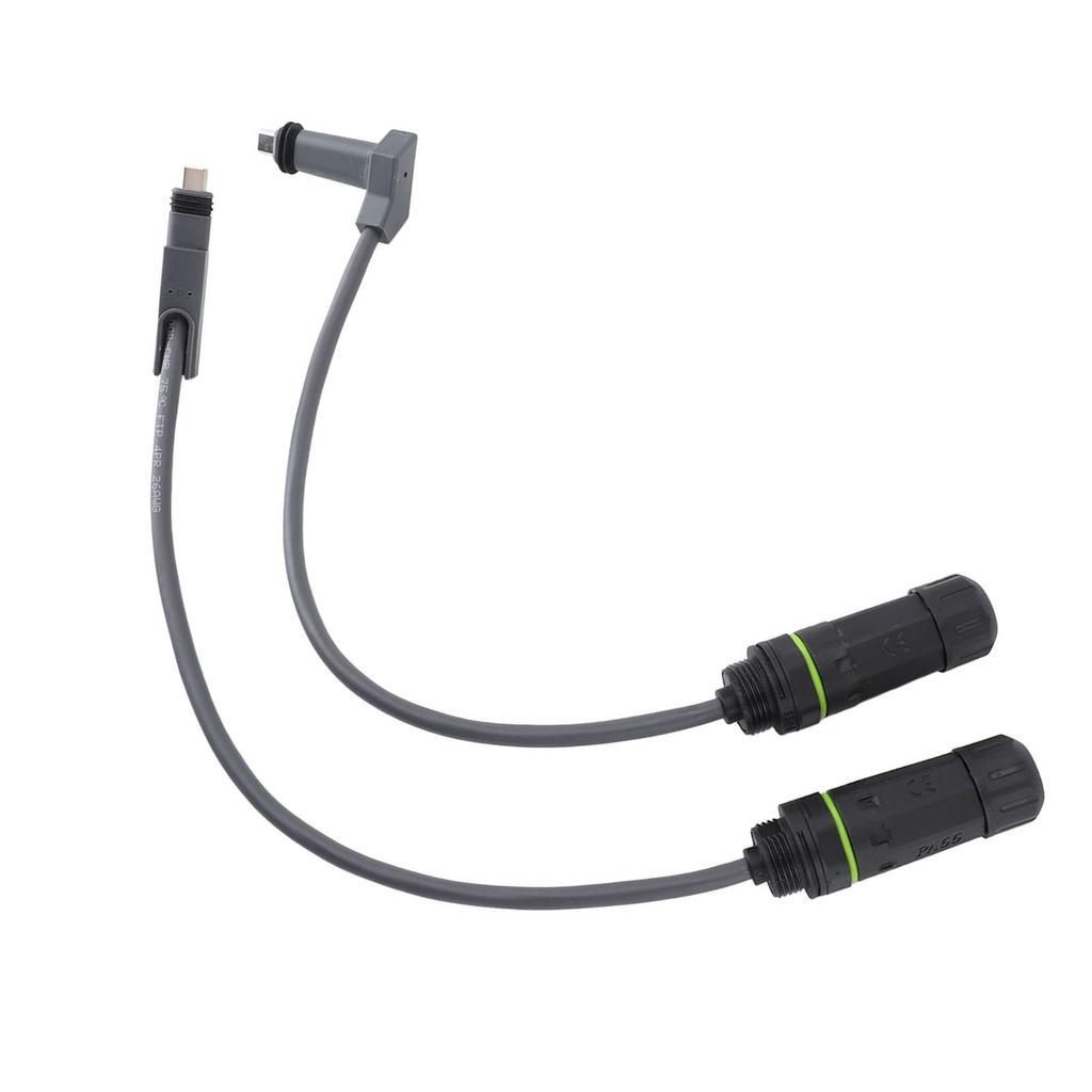 2 шт. адаптера SPX Plug to RJ45, водонепроницаемый адаптер кабеля Ethernet IP68 для антенны Gen 2