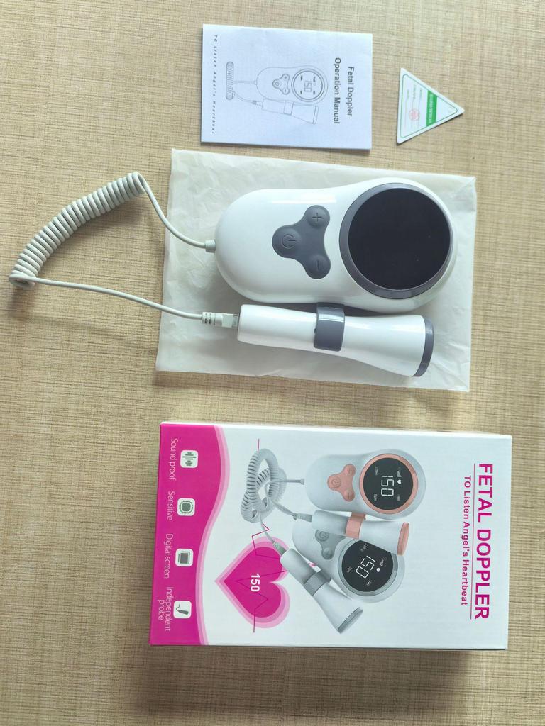 Портативный фетальный допплер монитор сердцебиения для беременных женщин