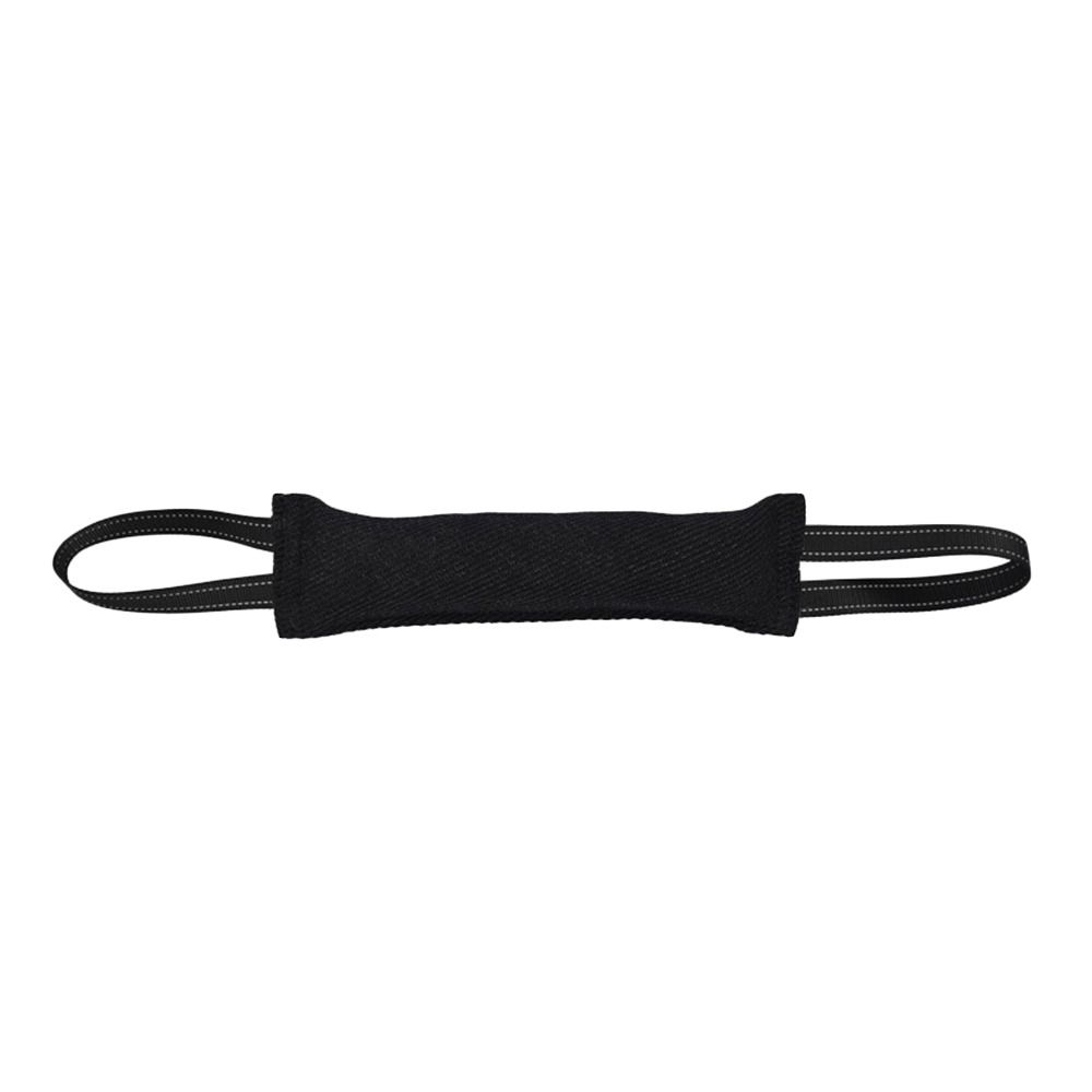 30cm Interactive Dog Tug Toy Jute Bite Pillow Chew Stick Fun Pet Companion Toy