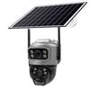 V380Pro Solar 4G Remote Waterproof Dual-Lens Outdoor Security Camera