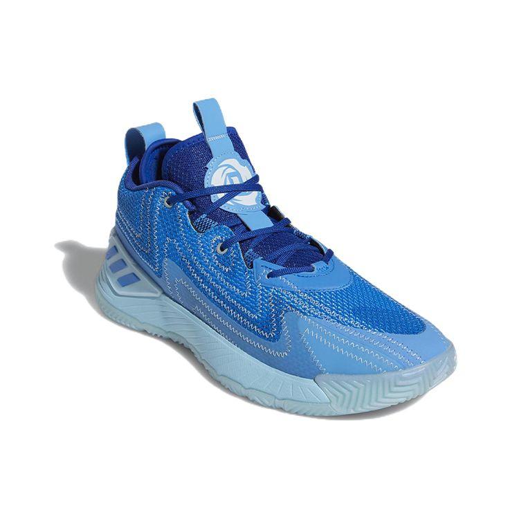 Adidas Мужские кроссовки D Rose Son Of Chi 2 Be Like Water синие, королевско-синие Blue-Rush GY6494