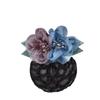 Flower Hairpin Bun Cover Snood Headdress Hairgrips Cover Net Elegant Women Spring Hair Clip  Gift