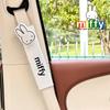 Miffy Miffy Cute Cartoon Car Supplies Rabbit Car Anti-Strangulation Neck Protective Cover Car Safety Belt Shoulder Pad Cover