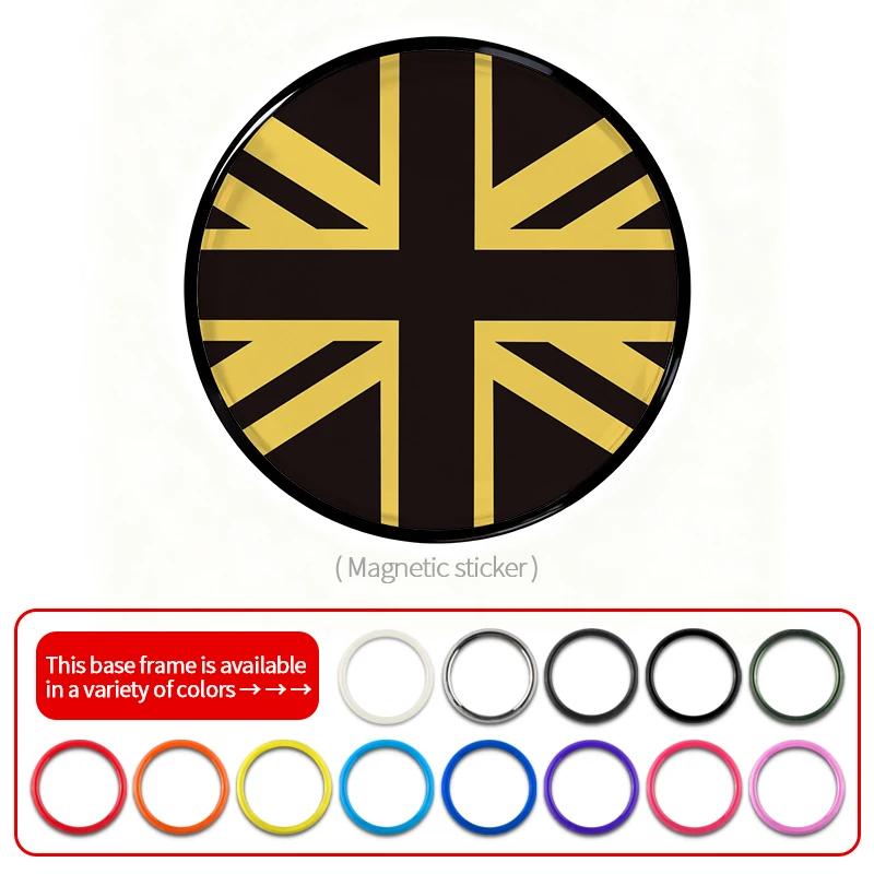 For MINI Cooper S JCW Countryman Clubman 3D Metal Car Front Grill Emblem Badge Decoration Universal Car Styling Accessories