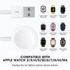 Беспроводное зарядное устройство для IWatch 7 6 SE 5 4 8 Магнитная зарядная док-станция USB-кабель для зарядного устройства, совместимый с серией часов