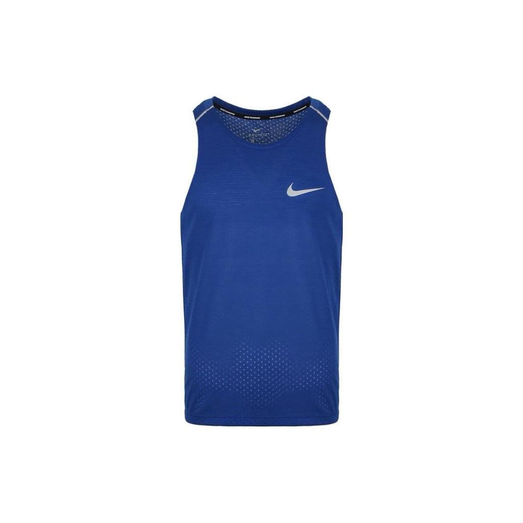 Nike Knit Breathable Sleeveless Vest Men Tops Blue AQ9918-438