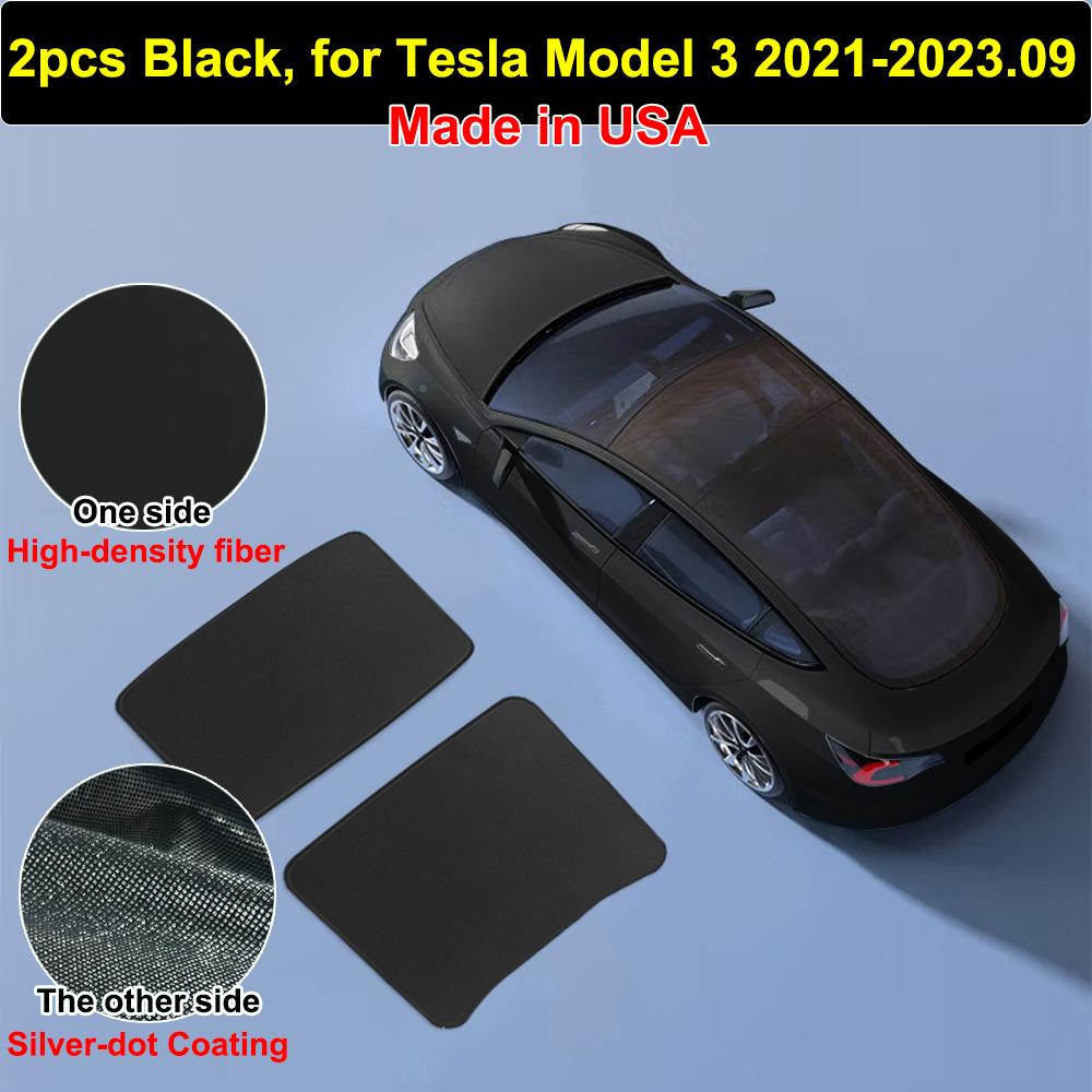 For Tesla Model Y Juniper 2025 Window Sunshade Glass Roof Sun Shade Model 3 2024 2023 Sunroof UV Shield Shading Cover Camping