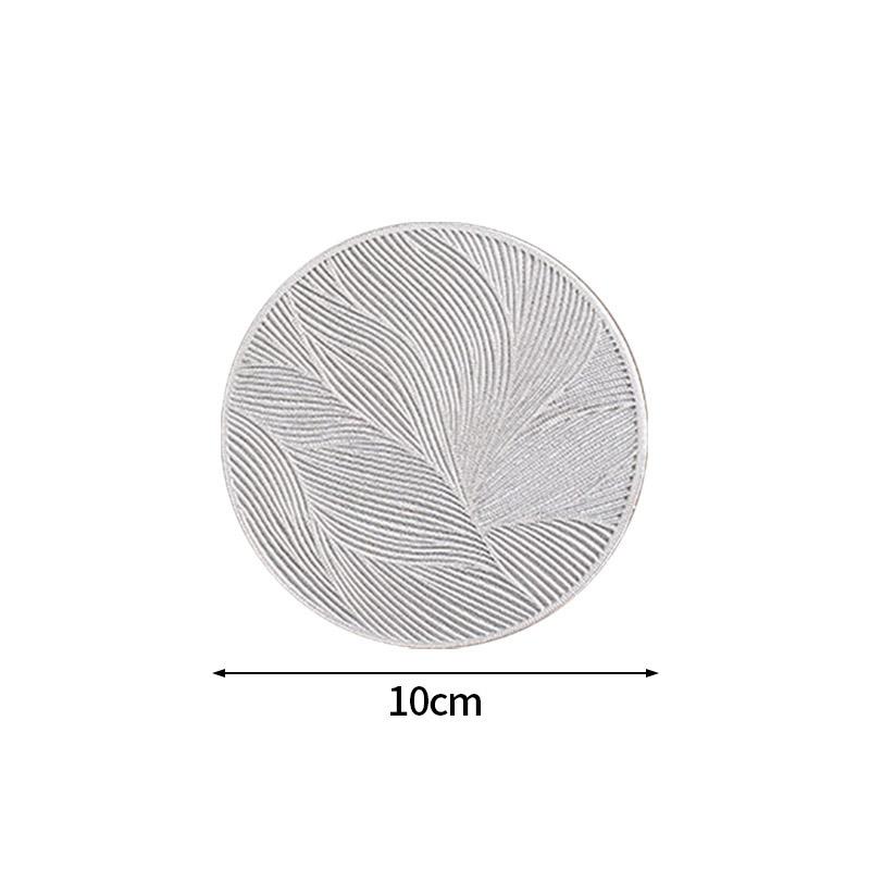 Круглый коврик под чашку Термостойкая подставка под обеденный стол Противоскользящая защита для обеденного стола Кухонные принадлежности Кружка для кофе и чая с горячим напитком