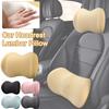Memory Cotton Neck Pillow Car Seat Pillow Support Auto Lumbar Cushion Comfortable Breathable Car Headrest Girls Cute Interior