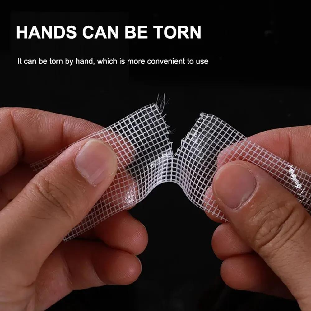 Новая сетчатая нанолента, нанодвусторонняя нанолента, многоразовая водонепроницаемая нанопрозрачная сверхпрочная лента, более долговечная