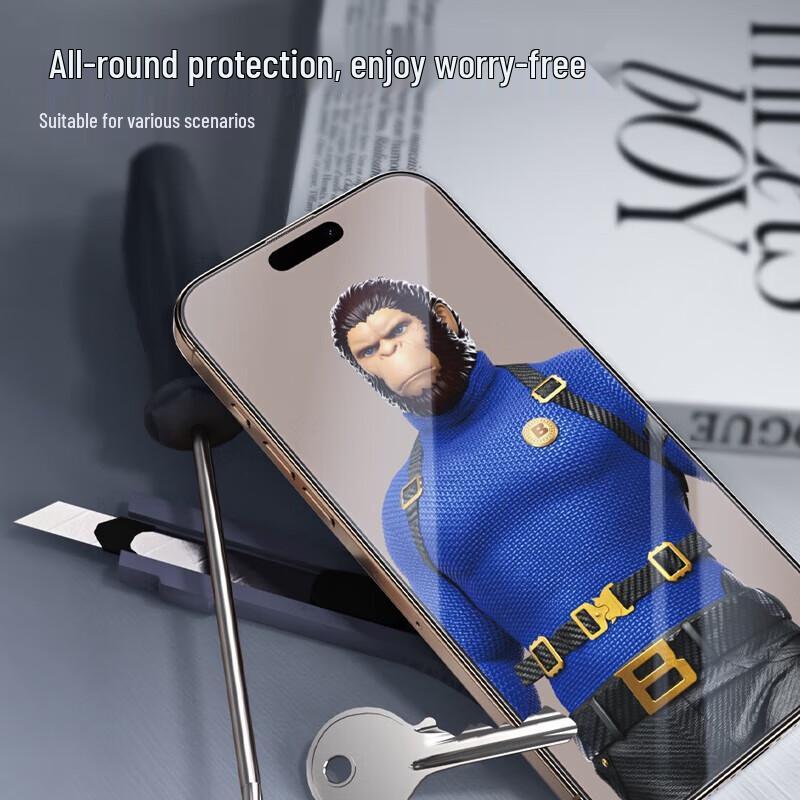 Blue Gorilla iPhone 15 Pro Tempered Glass Screen Protector