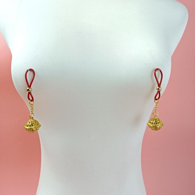 Эротические зажимы для сосков для женщин - Аксессуар для флирта на улице и БДСМ