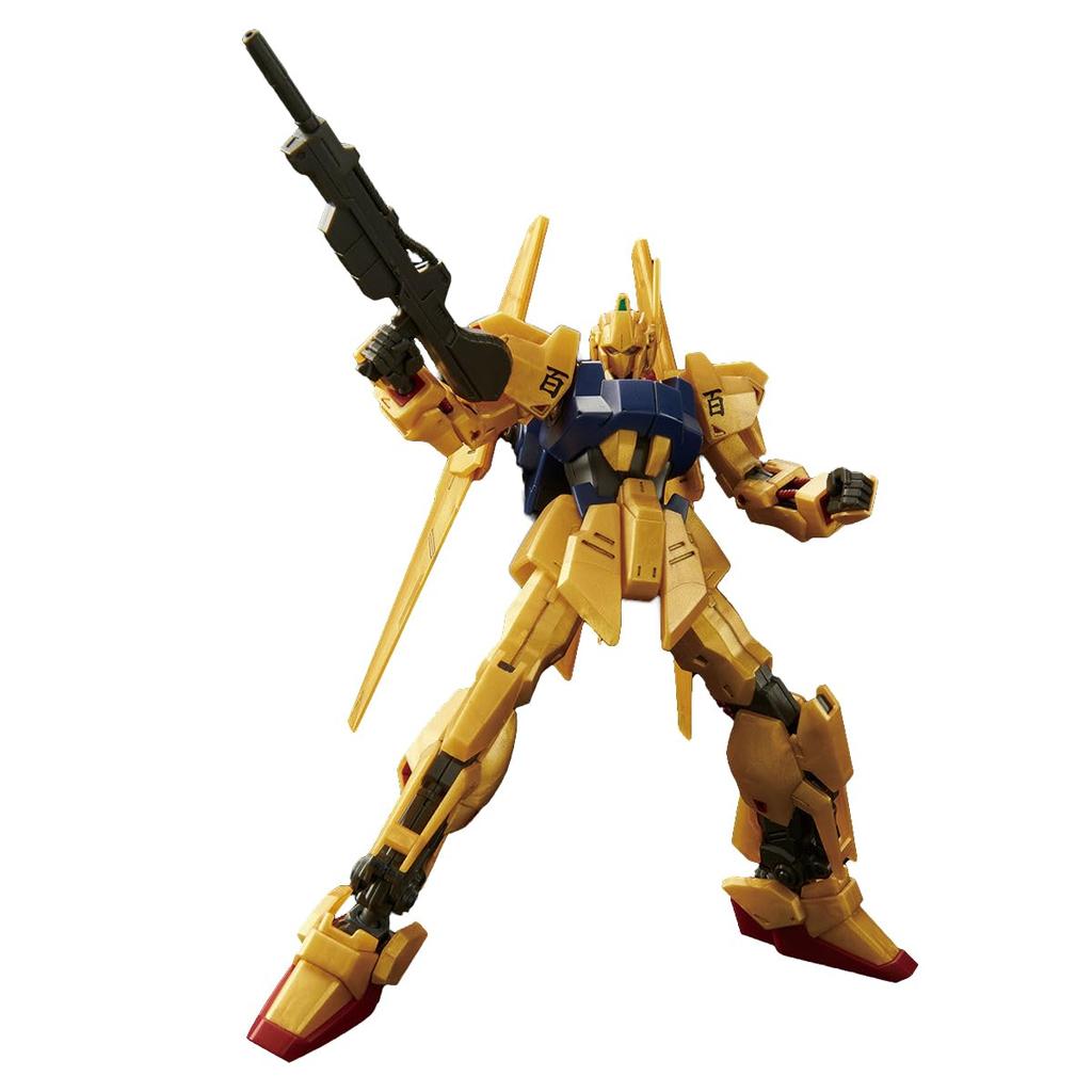 BANDAI SPIRITS HGUC 200 Mobile Suit Zeta Gundam Hyaku Shiki Scale Plastic Model Kit 1/144 Pre-Colored