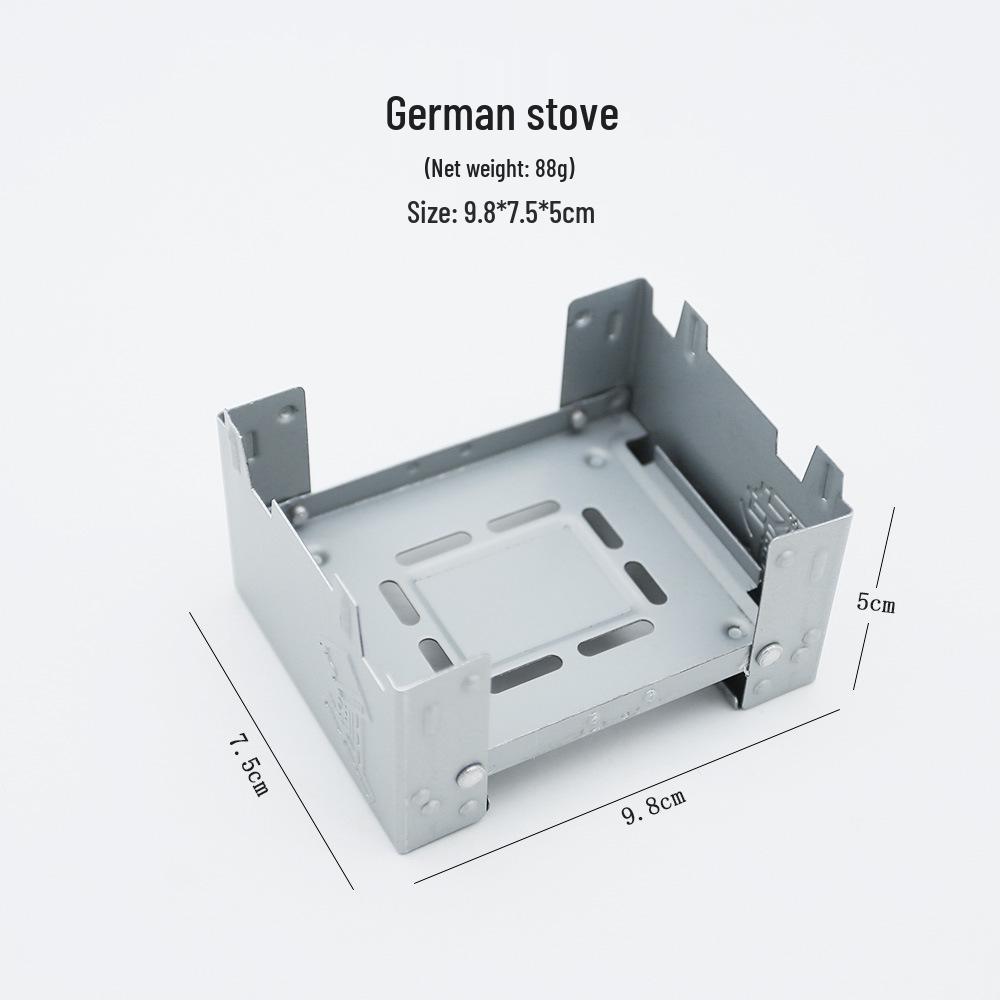 Складная немецкая походная горелка на твердом спирте