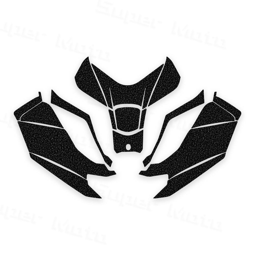 For PCX160 pcx160 2020-2025 Motorcycle Frosted Sticker Fuel Tank Pad Decal Gas Cap Oil Cover Protector Scratch-Proof Decals