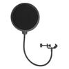 Microphone Filter Double Layer Microphone Protection Mic Filter Screen for Recording Studio