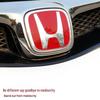H Красная эмблема для Civic, Fit, CRV, Accord, Odyssey, Crider, Jade: Переднее и заднее рулевое колесо