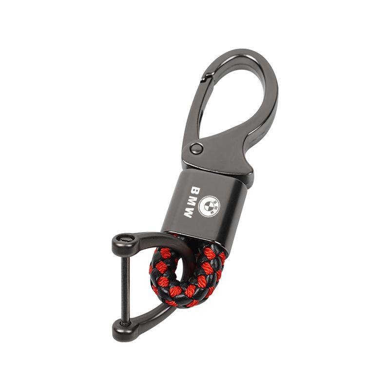 Braided Rope Keychain Durable Zinc Alloy Key Ring Pendant For BMW Performance E46 E60 E90 E39 E87 E36 E92 E70 E91 X3 X5 X1 X2 X4 rlzh86