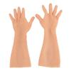 1 Pair Silicone Men Prosthetic Gloves Soft Multifunctional Crossdressing Silicone Men Gloves for