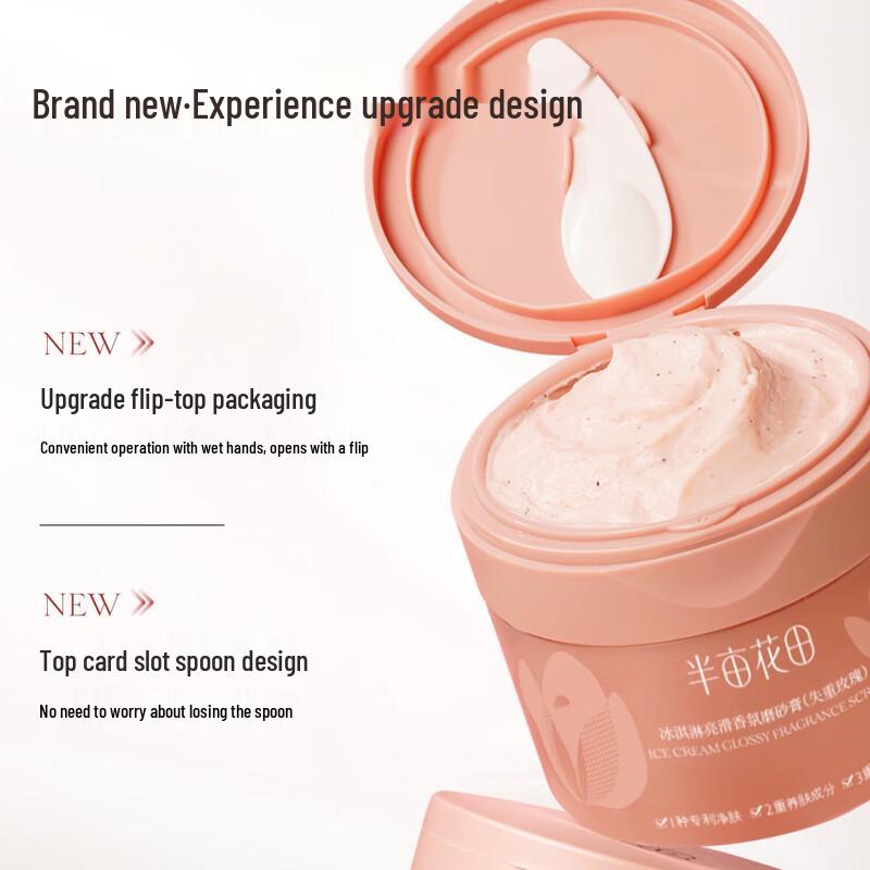 Ban Mi Hua Tian Ice Cream Smooth Fragrance Body Scrub