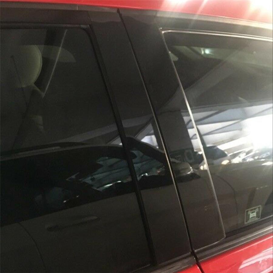 This Listing Is for One Set of Black Pre-cut Pillar Posts Molding Protector Trims Specially Designed for Honda Accord 2013-2017 .