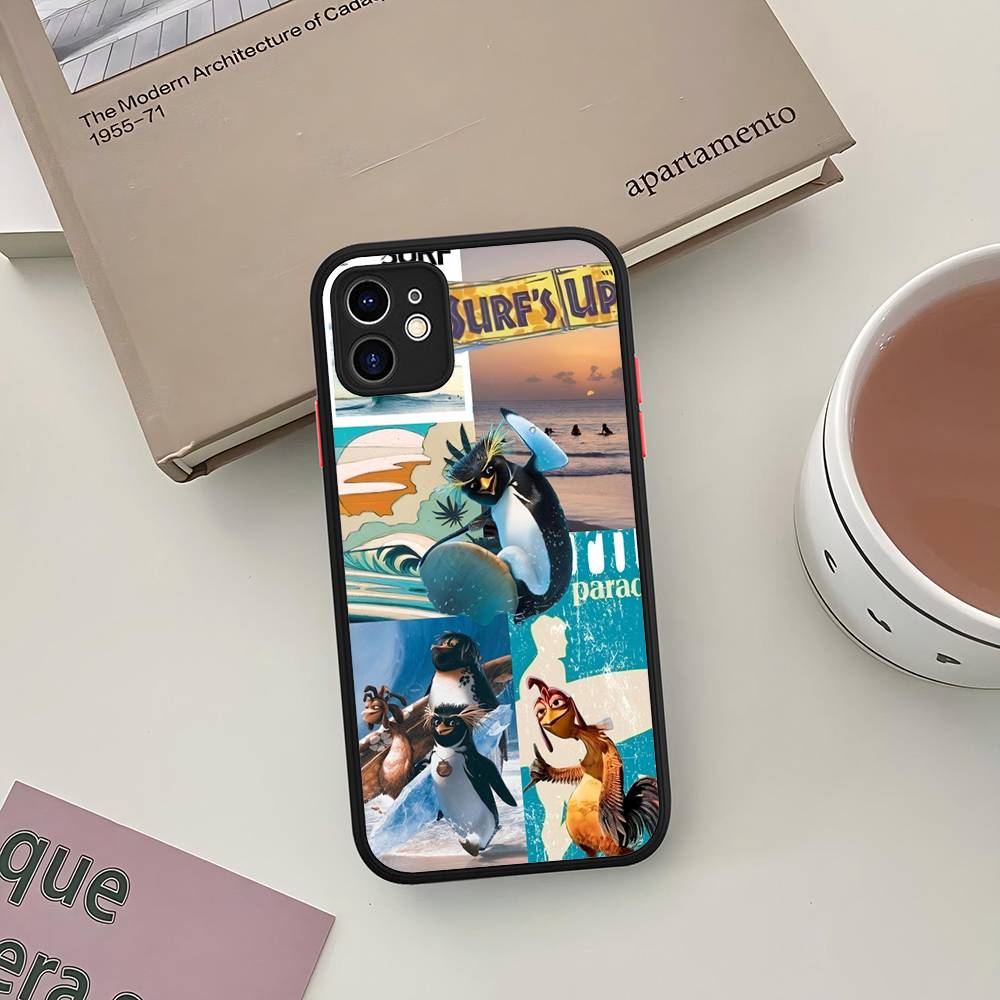 Chicken J-Joe Surf Phone Case For IPhone 16 15 14 13 12 11 Pro Max 7 8 6 6s Plus Matte Cover