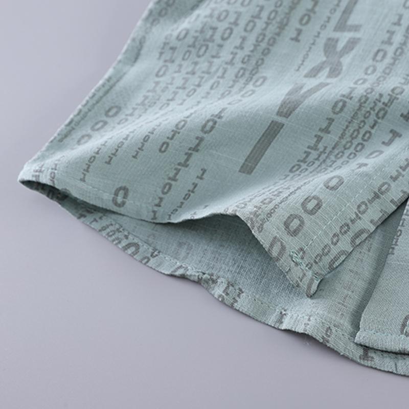 Комплект для мальчиков, летняя рубашка с короткими рукавами и буквами, детская корейская версия, топ, повседневные шорты, стильный комплект из двух предметов