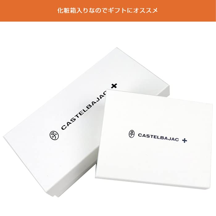 Кошелек Bifold Wallet Carnet из натуральной кожи [Кастельбажак] (Коровья кожа, черная)