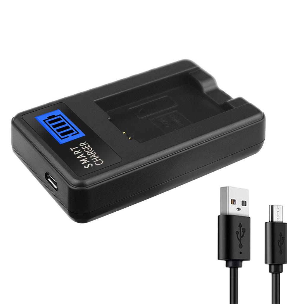 Тонкий аккумуляторный ЖК-USB-зарядник Стильный и надежный аксессуар для зарядки для NEX5 NEX5R NEX5N NEX3 NEX3N NEX7 NEXC3