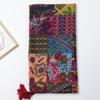 Ethnic Geometric Splicing Bali Yarn Printing Long Towel Factory Sales Travel Vacation Sunscreen Warm Women's Shawl