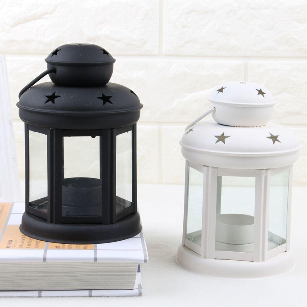 French European Models Iron Hanging Pendant Candlestick Home Decoration Lantern Candle Holder