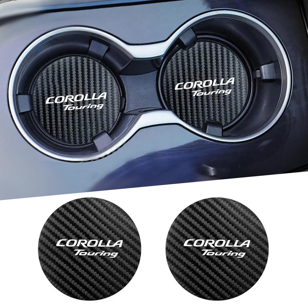 Corolla Touring Cup Mat for Car Drink Holder, Interior Parts, Dedicated Car Accessories, 2