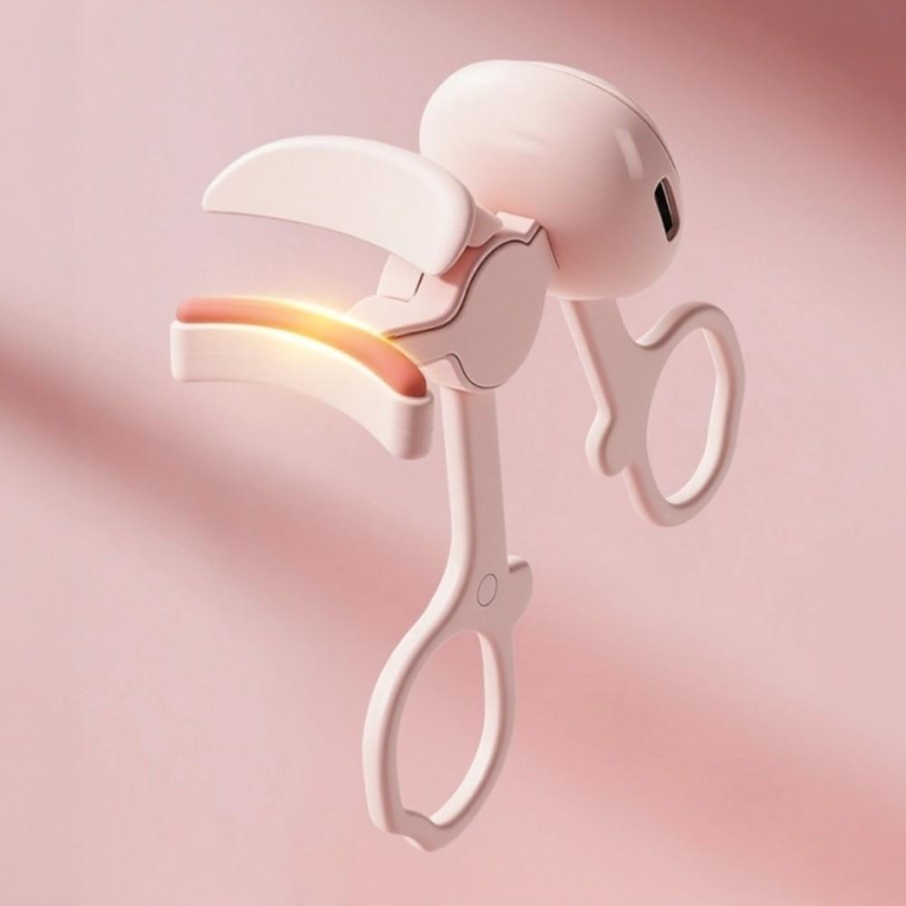 Quick Heating Heated Lash Curler Long Lasting Lash Shaping Tool Electric Eyelash Curler Daily Use