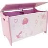 Wooden Unicorn Toy Chest for Child - Fun House