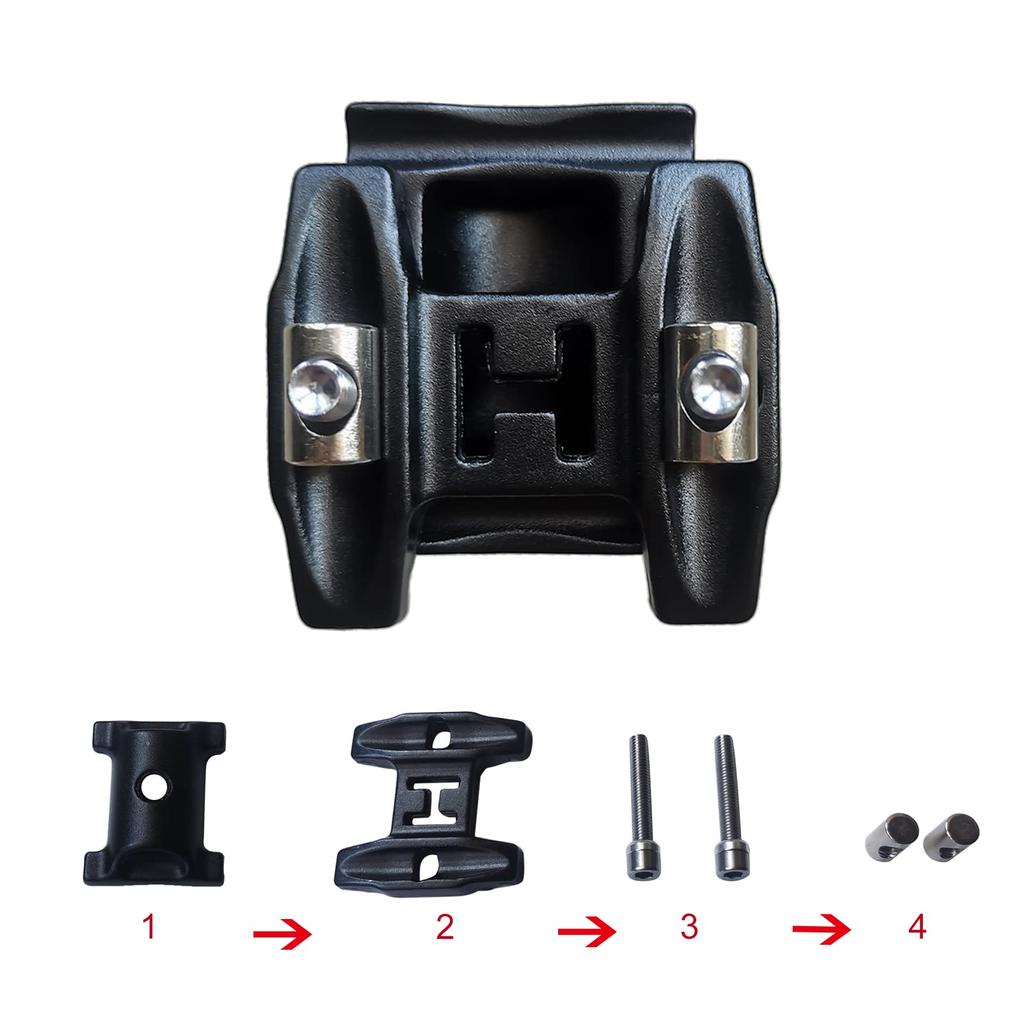 UPANBIKE Bicycle Seatpost Aluminum Alloy Extra Long for Mountain Bike 27.2 30.9 31.6mm400mm (Black 27.2mm)