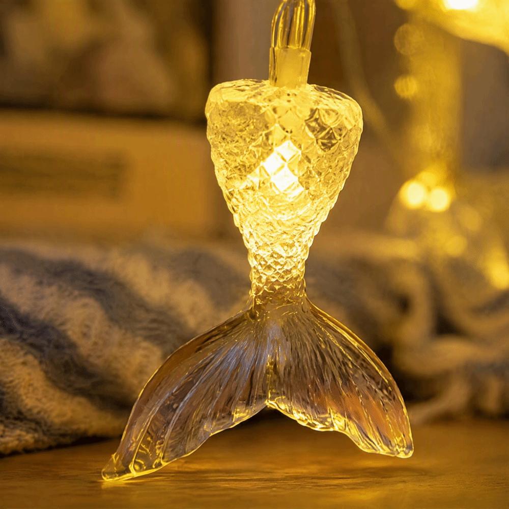 Multicolor Fairy Light String Aquarium Themed Mermaid Party Supplies Bedroom