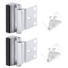 Enhances Safety Door Lock Set Heavy Duty Door Lock Child Safe Door Reinforcement Lock Upgrades for Inward Swing Door