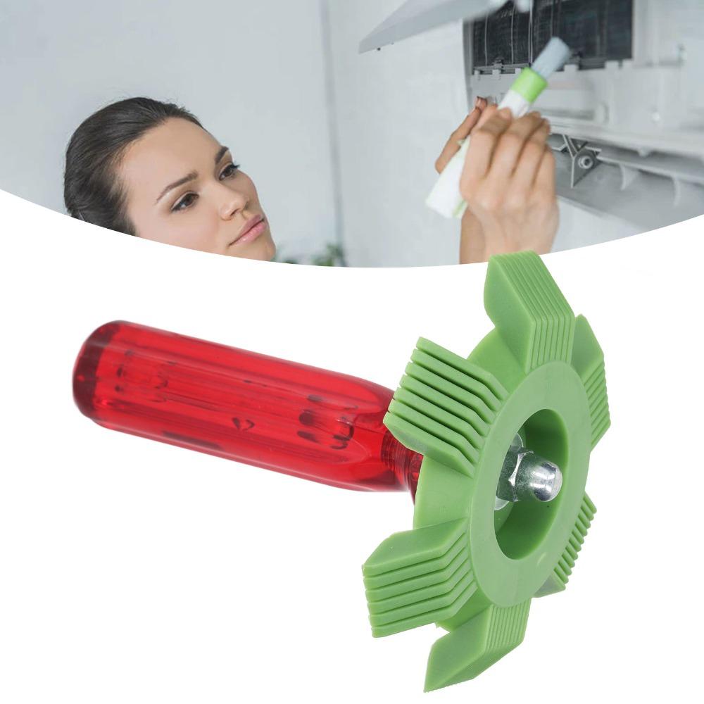 2pcs Cleaning Brush Fin Comb Plastic Material Air Conditioner Cleaning Tool Radiator Maintenance