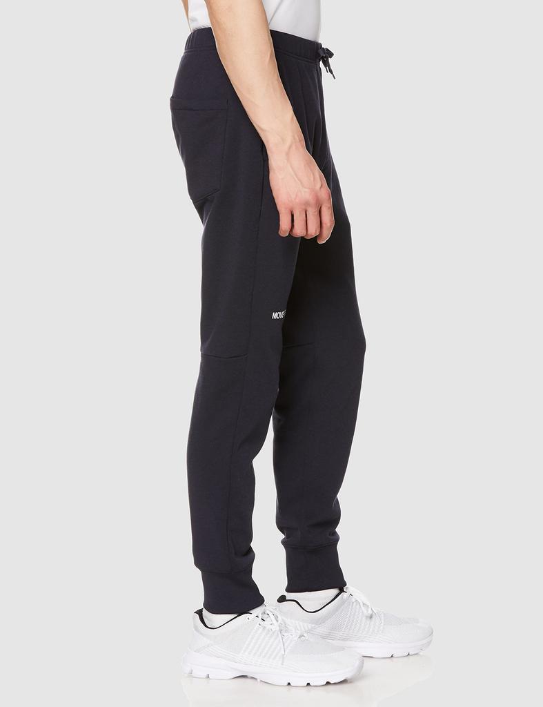 Длинные брюки Descente Sweat Tapered Jogger с карманом на бедре из флиса и эластичного хлопка для тренировок NV 2XO [Move Sports] для мужчин