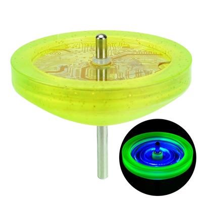 Сертифицированный Японской ассоциацией спиннинга светящийся волчок Skylark LED (Желтый блестящий синий светодиод)