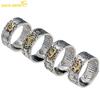 Retro God Beast Copper Alloy Ring Men Jewelry Gift