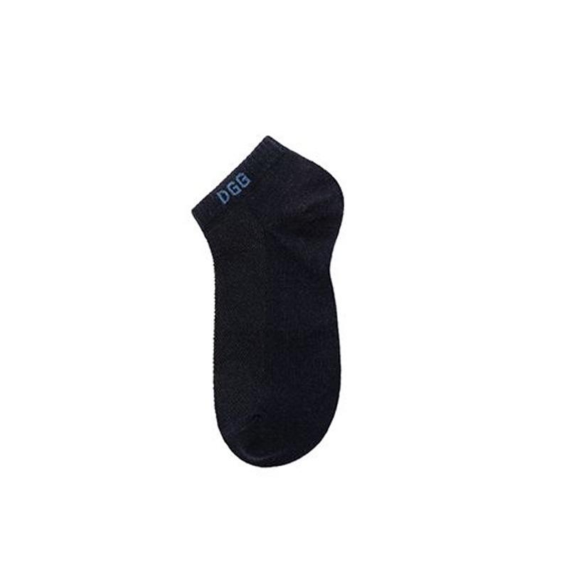 Мужские летние тонкие удобные влагоотводящие повседневные однотонные сетчатые дышащие короткие хлопковые носки с неглубоким вырезом