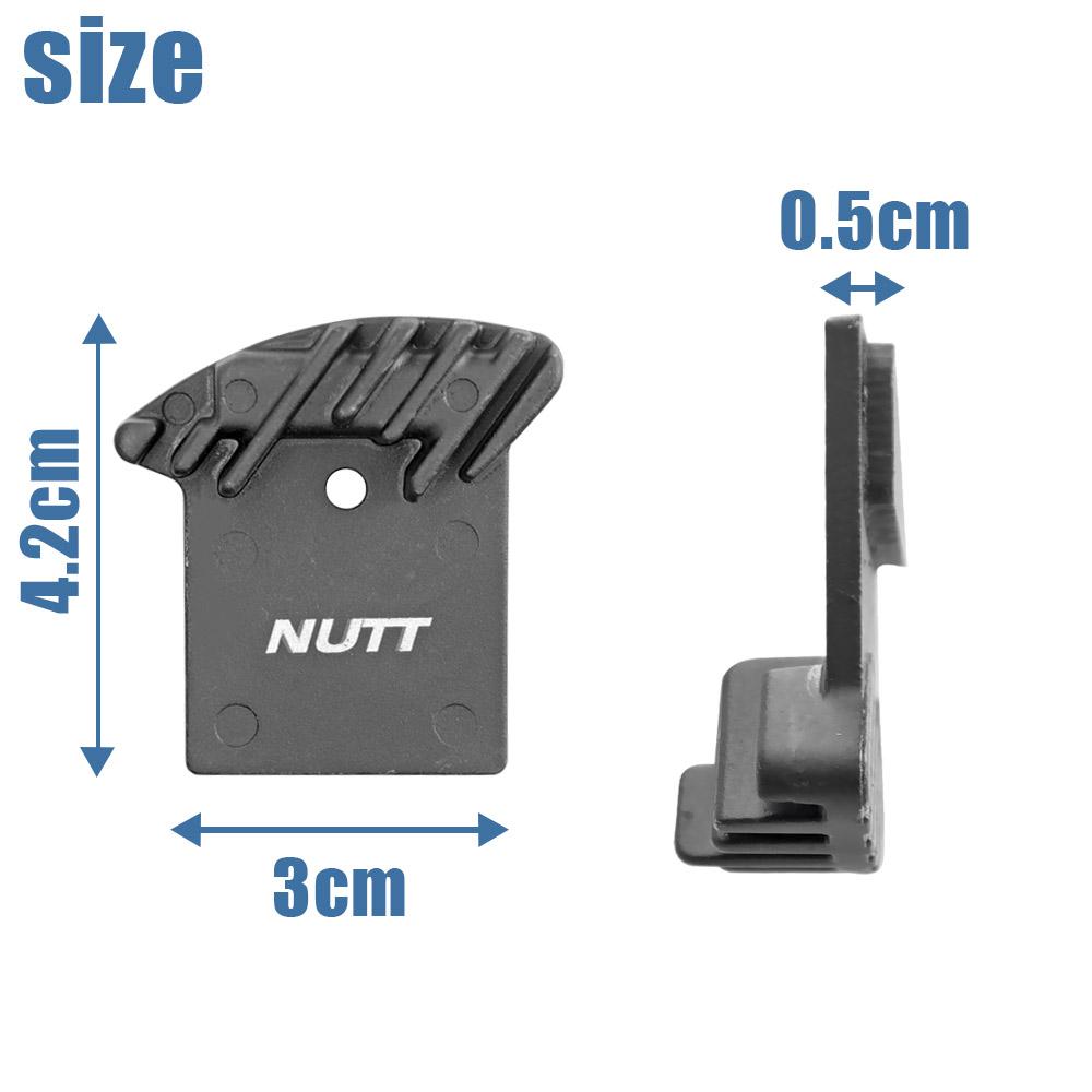 For ZERO 10X 11X for VSETT 10+ for Kugoo G1 Fit Dualtron Scooter Hydraulic Caliper Semi-Metallic Brake Pad Hydraulic Brake Pads